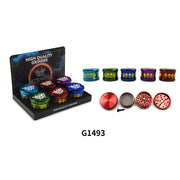 4 Part 40mm Xtreme Grinder – Assorted (G1493)-6/display