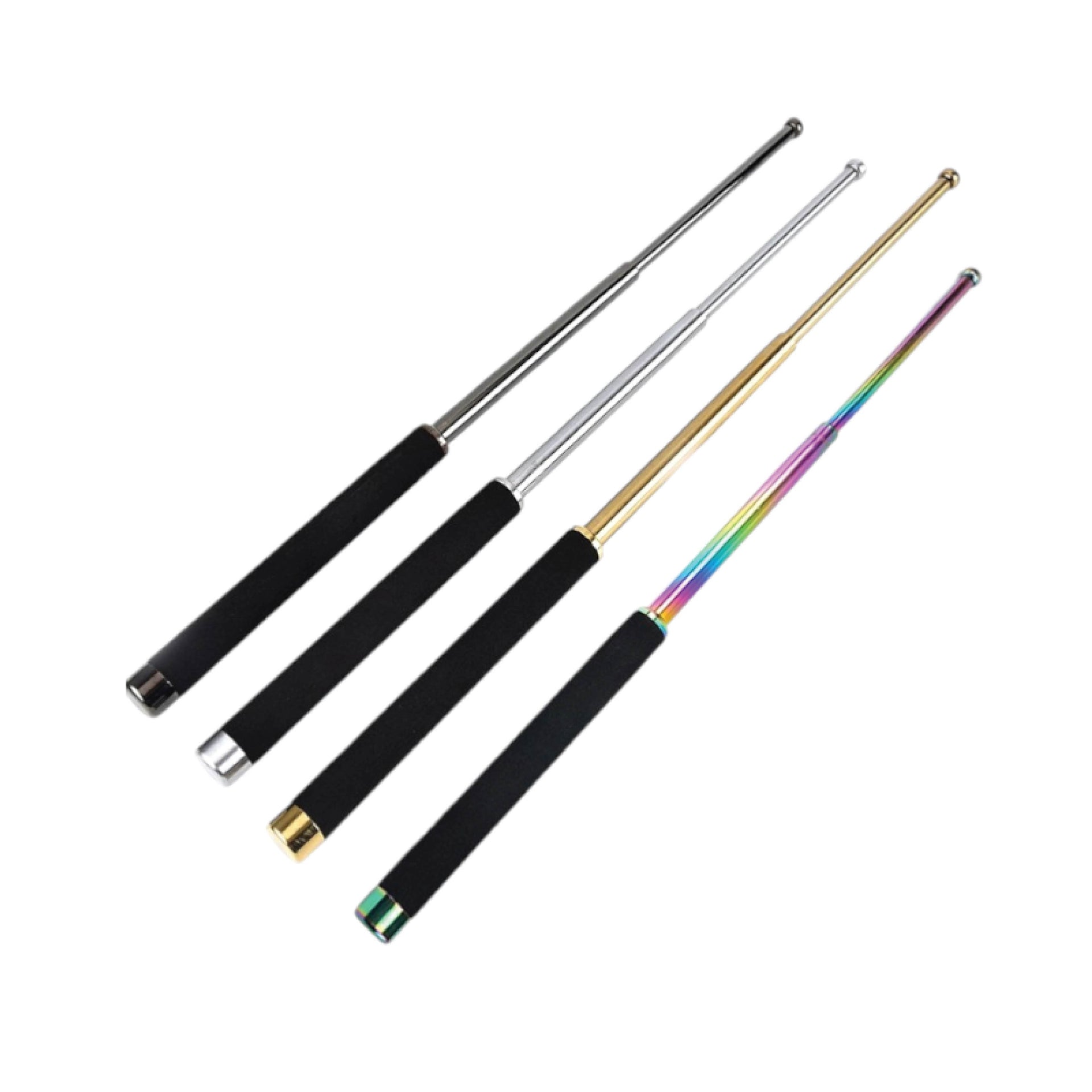 Baton With  Rubber Handle