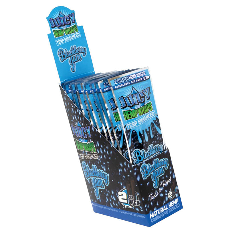 Juicy Terp Blackberry (CP-JY-CP1034BLA) | Full Box 25 Packs 2 Sheets Per Pack
