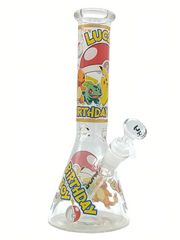 MST124 Cartoon Decal Bong