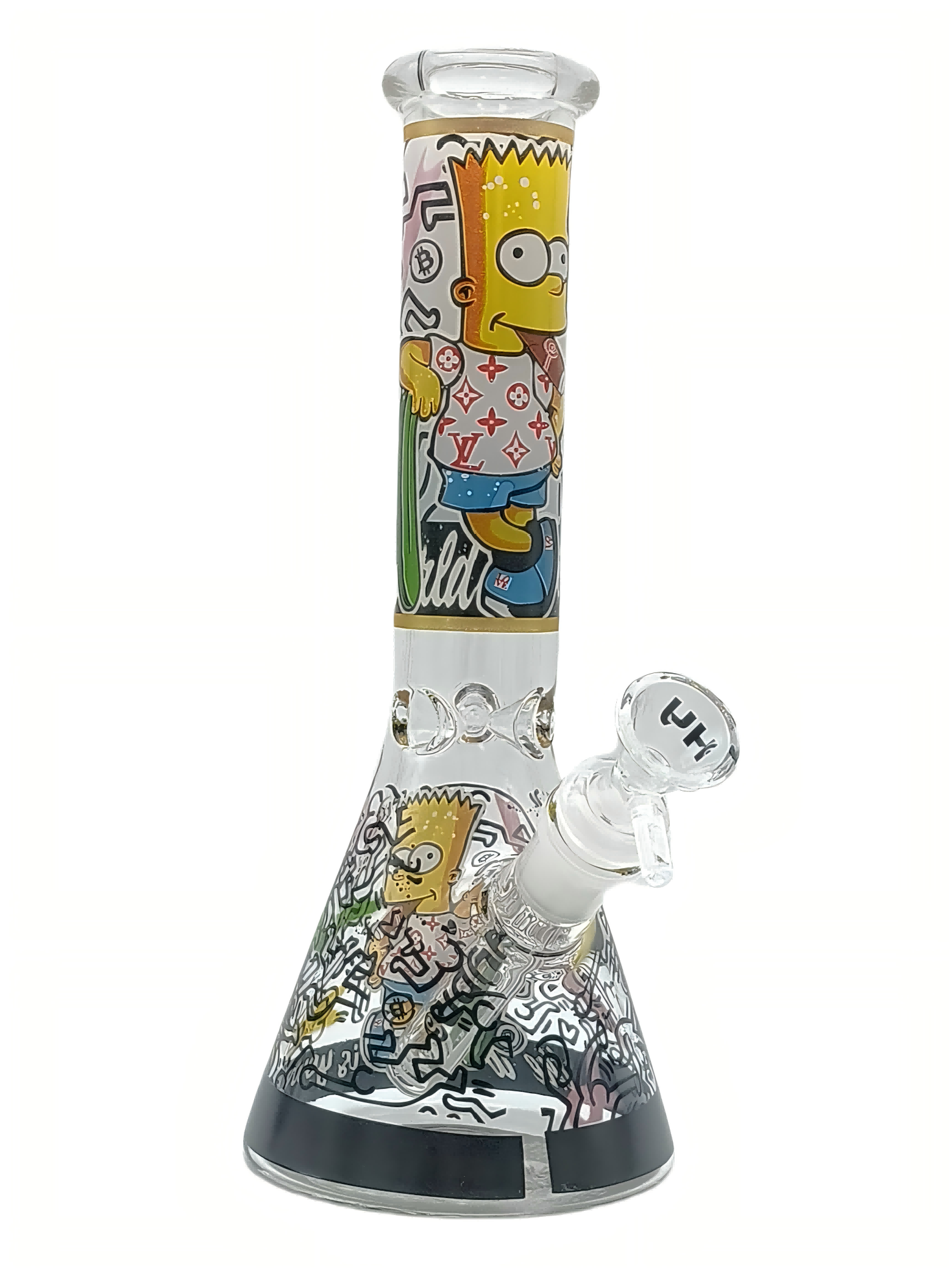 MST124 Cartoon Decal Bong