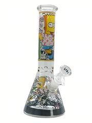 MST124 Cartoon Decal Bong