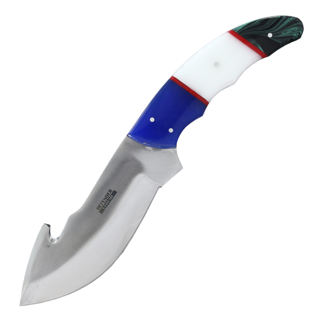 Defender-Xtreme 9" Multi Resin Handle Gut (14452)