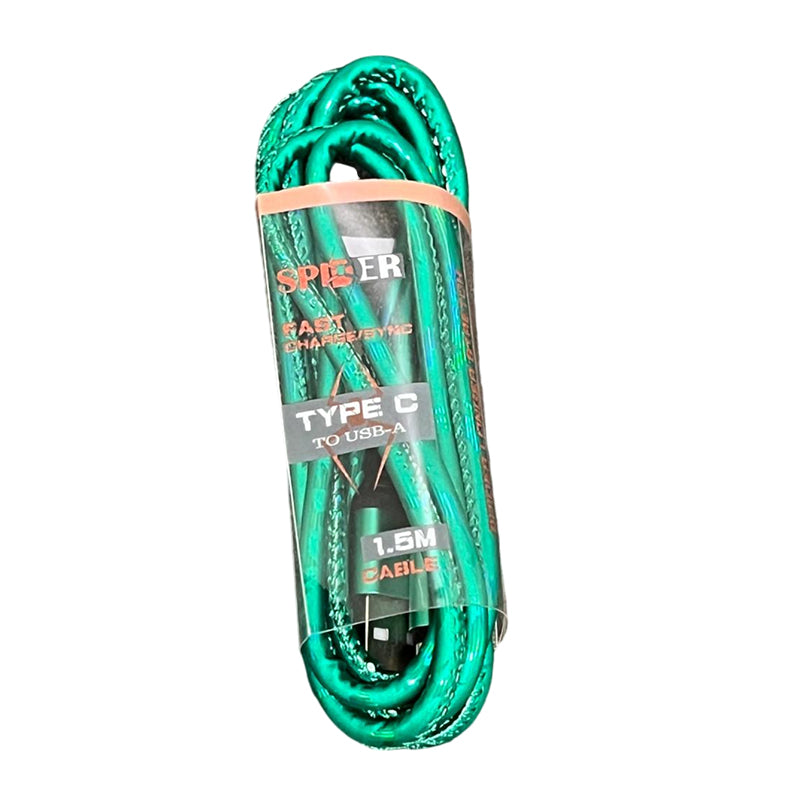 Spider 1.5M Cable  (USB-A to Type C)