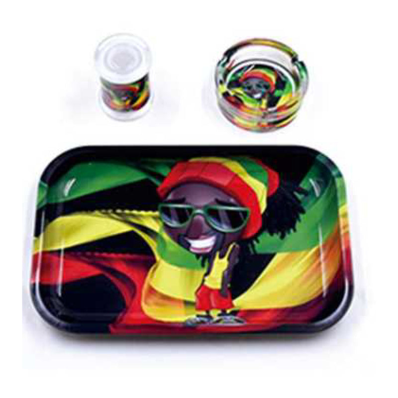 Cartoon Design 3 PC Smoking Set , 7.87" x 11.4" - (HH72)