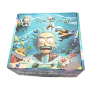 MST382 - Rick and Morty Cartoon Glass Water Pipe