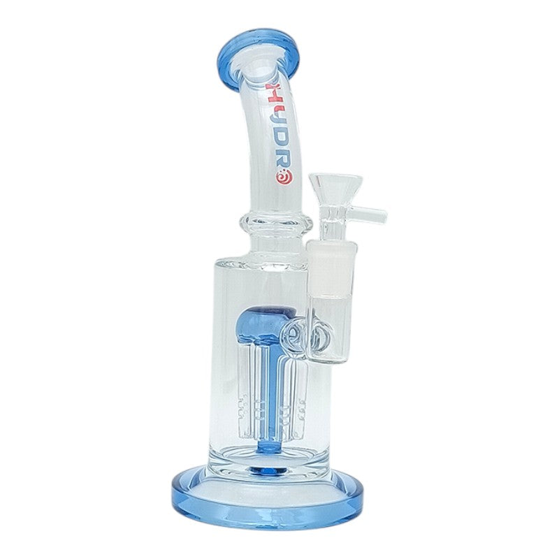 8" Curvy Neck Glass Bong (MST027)