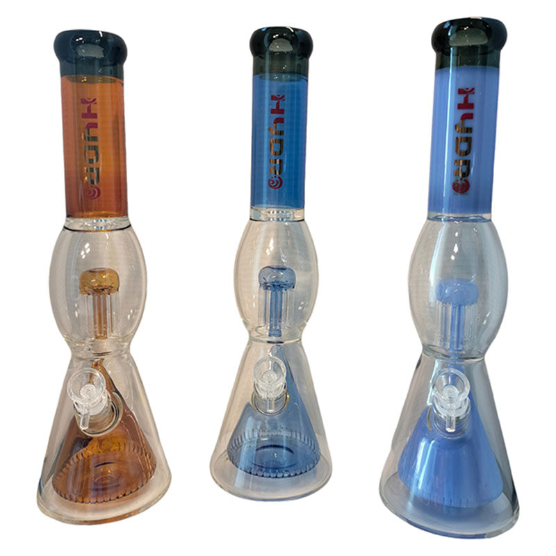 16" Cone Bottom Glass Bong  (MST043)