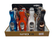 SP-397 Spider Refillable Butane Torch Lighter-8/Display
