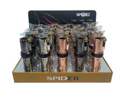SP-696 Spider Refillable Butane Torch Lighter-20/Display