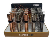 SP-997 Spider Refillable Butane Torch Lighter-20/Display