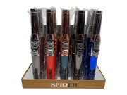 SP-317 Spider Refillable Butane Torch Lighter-15/Display