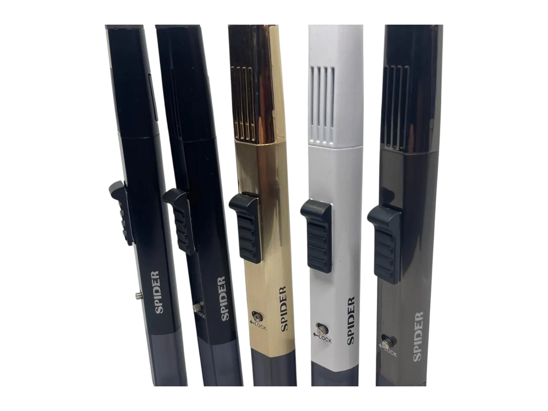 SP-323 Spider Refillable Butane Torch Lighter-20/Display
