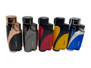 SP-399 Spider Refillable Butane Torch Lighter-20/Display