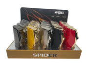 SP-581 Spider Refillable Butane Torch Lighter-20/Display