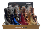SP-991 Spider Refillable Butane Torch Lighter-12/Display