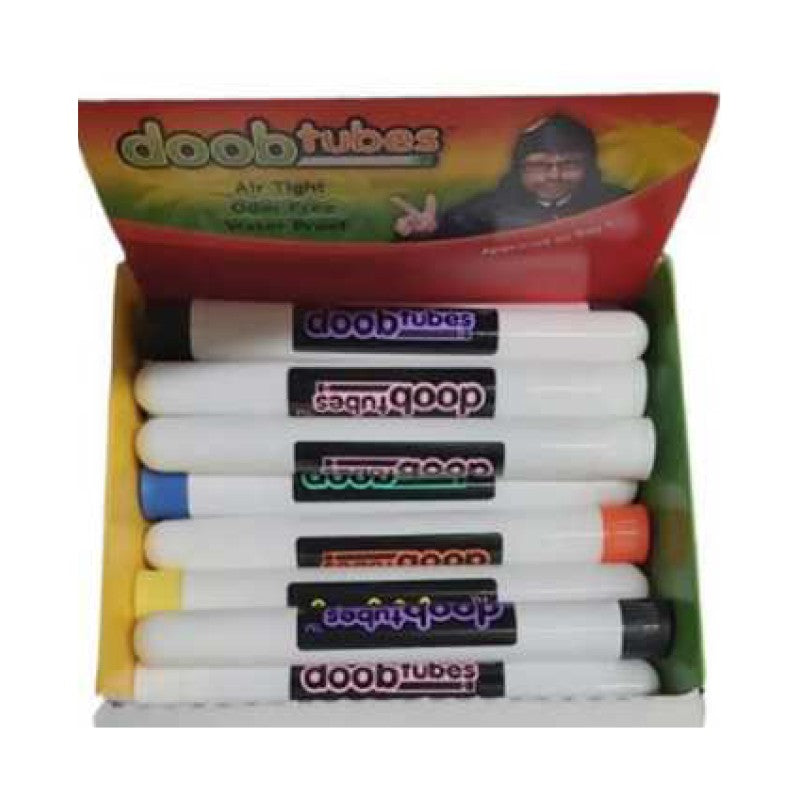 Doob tubes - White With Logo Large