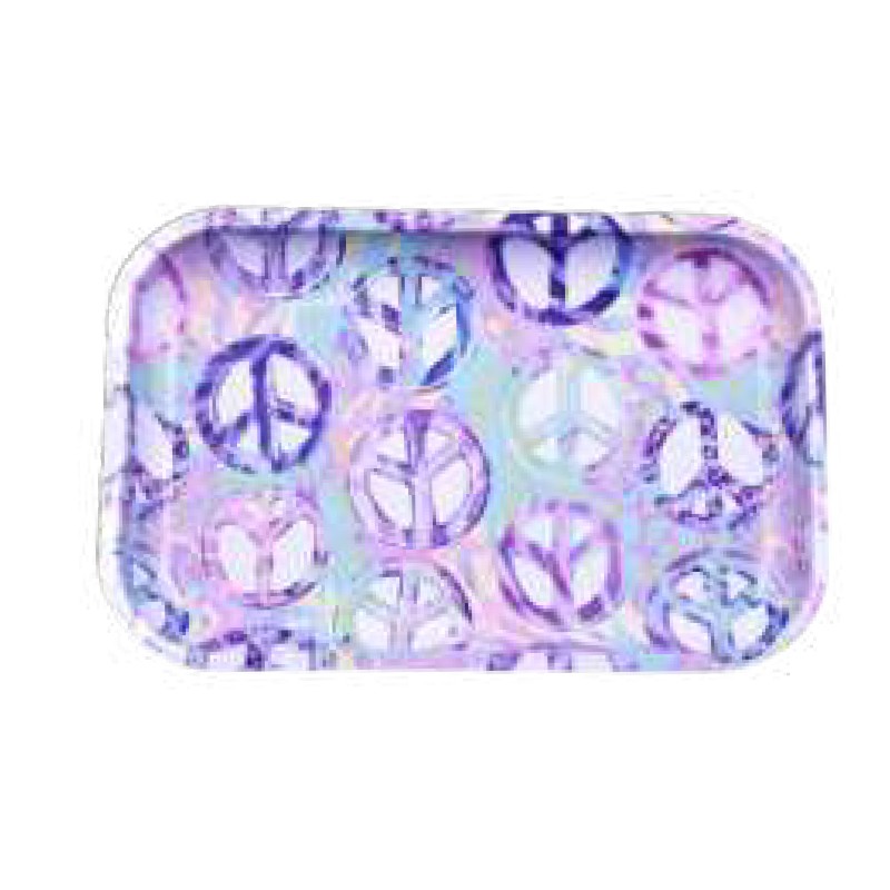 Graphical Printed Aluminium Rolling Tray - (MT42)