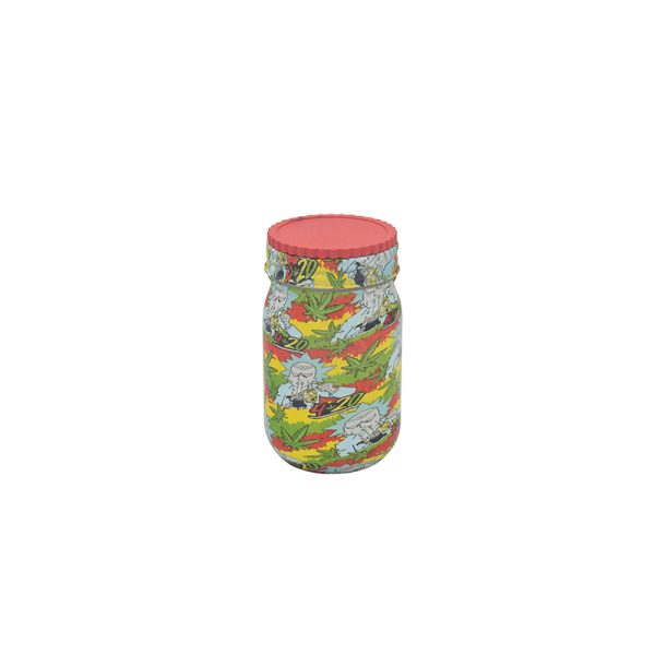 380ml 420 Cartoony Design Tobacco Storage Jar – (HP-013D)-6/Display