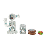 MST382 - Rick and Morty Cartoon Glass Water Pipe