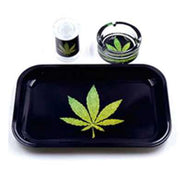Leaf Design 3 PC Smoking Set , 7.87