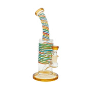 LU-010 - Color Swirl Glass Bong Set
