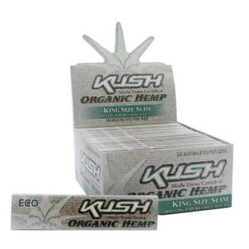 Smoking:Rolling Papers And Hemp Wraps:Kush Rolling Papers:Kush Organic Hemp King Size - CP1332