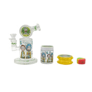 MST382 - Rick and Morty Cartoon Glass Water Pipe