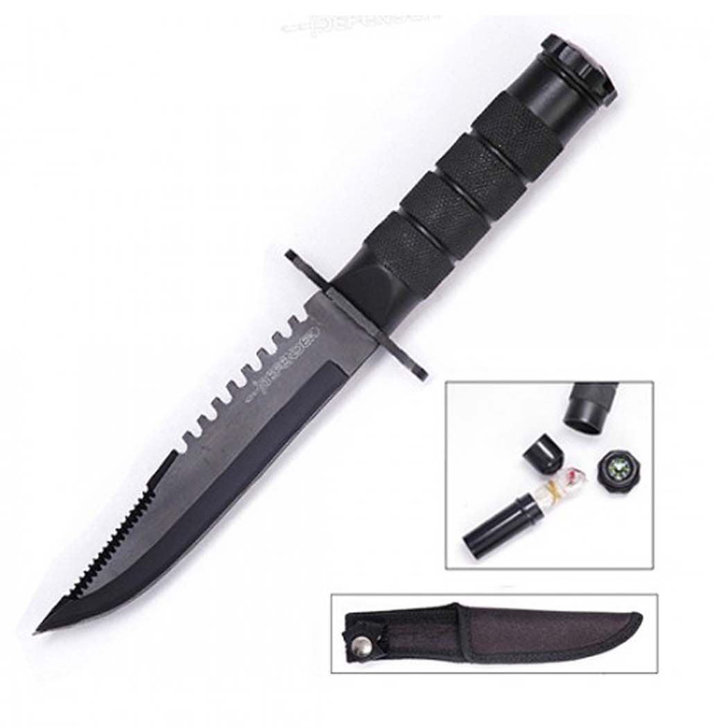 8" Heavy Duty Mini Survival Knife with Sheath (5218)