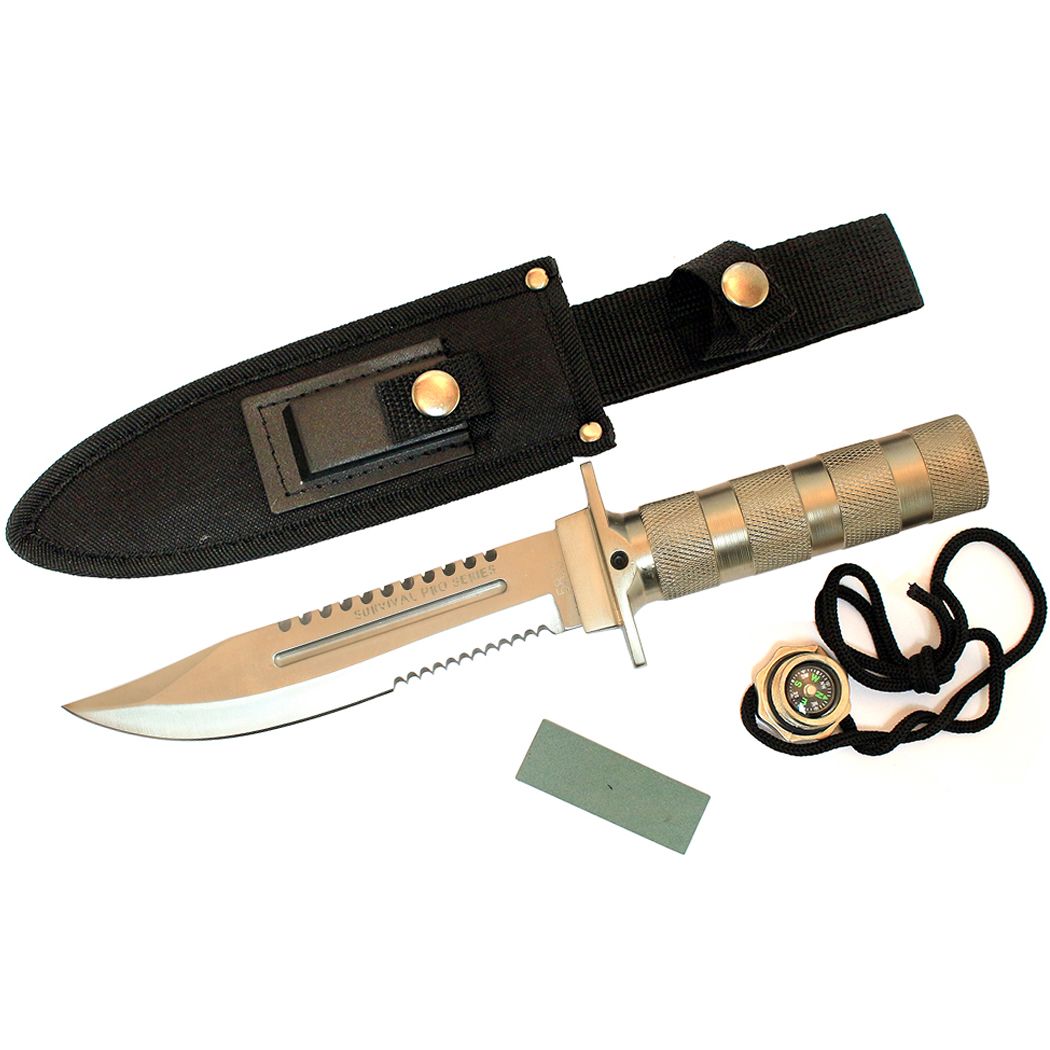 10.5" Stainless Steel Blade Survival Knive (5815)