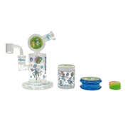 MST382 - Rick and Morty Cartoon Glass Water Pipe