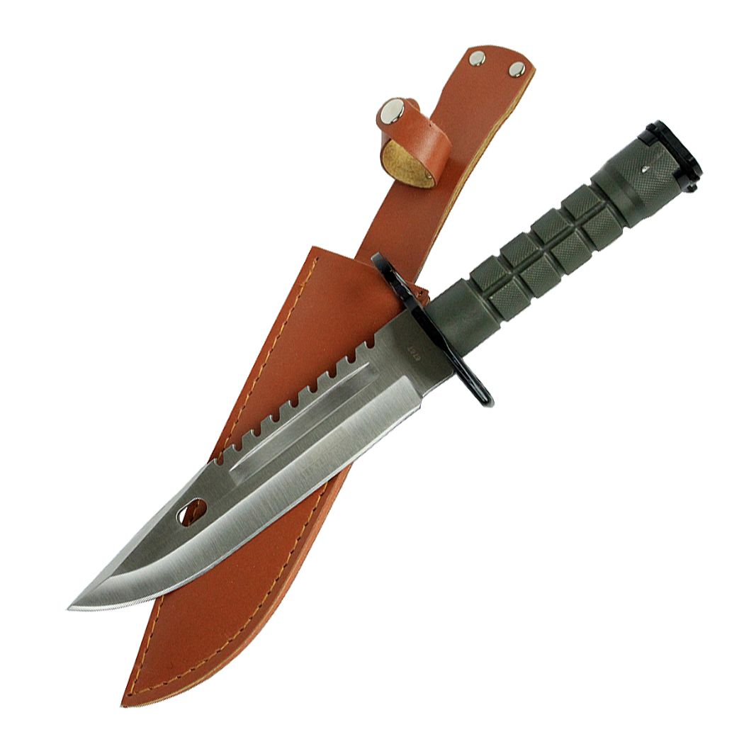 12.75" Defender Xtreme Stainless Steel M9 Bayonet Knife (6767)