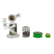MST382 - Rick and Morty Cartoon Glass Water Pipe