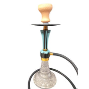 MST4034 - aluminium body glass bottle (S size) DO sanding silicon hose