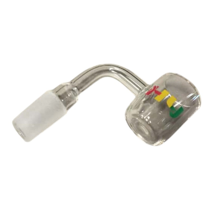 MST162 - Rastafarian Style Glass Dab Nail – 14mm Male Quartz Banger