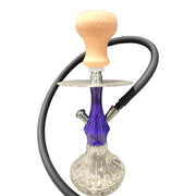 MST4042 - Aluminium body+glass bottle (s size)+DO-sanding silicon hose