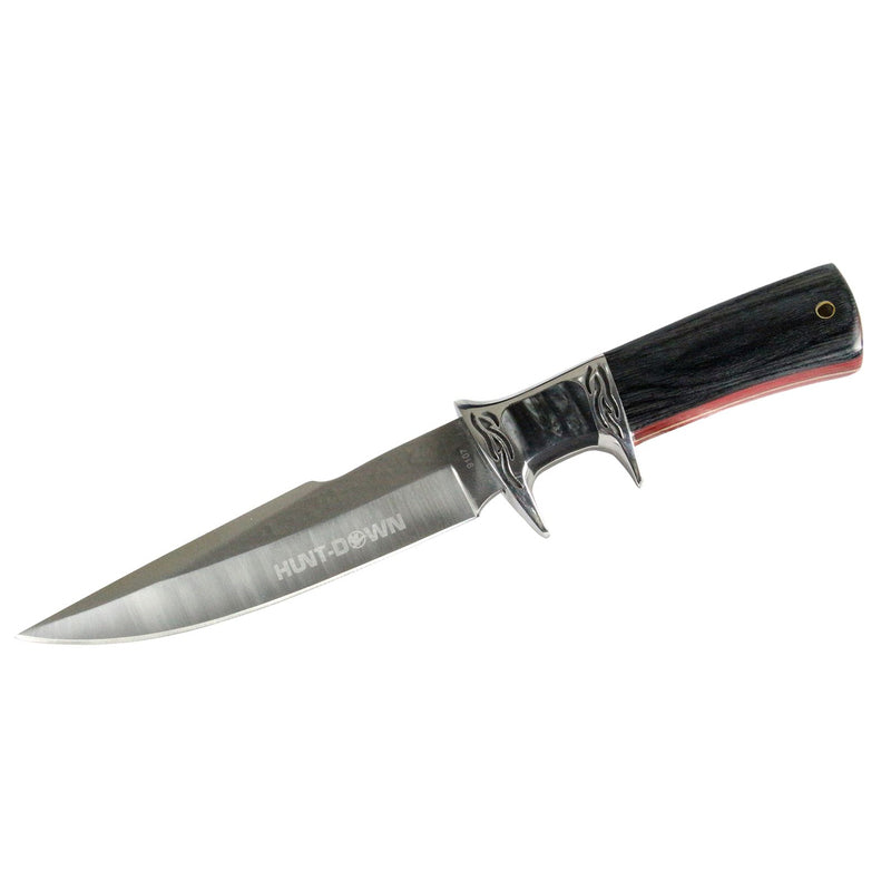 12" Hunt-Down Fixed Blade Knife with Sheath (9107)