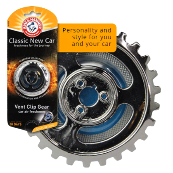 ARM & HAMMER (AH) Air Freshener Gearhead Version Gear