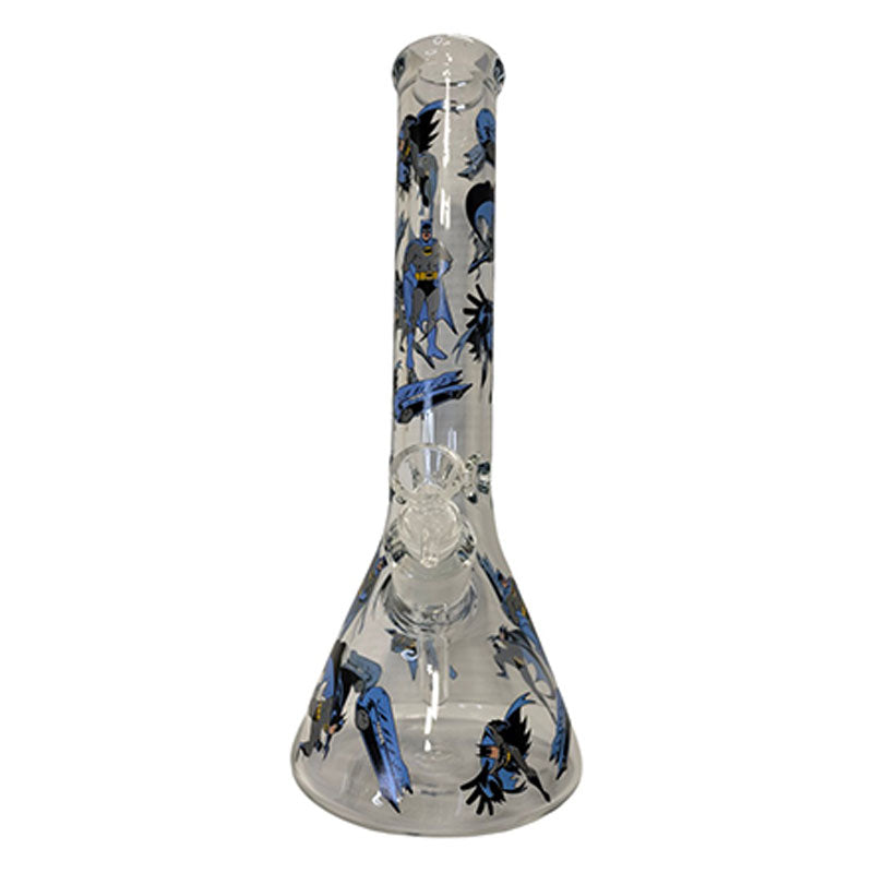 14" Spider Man Glass Bong - (MST012)