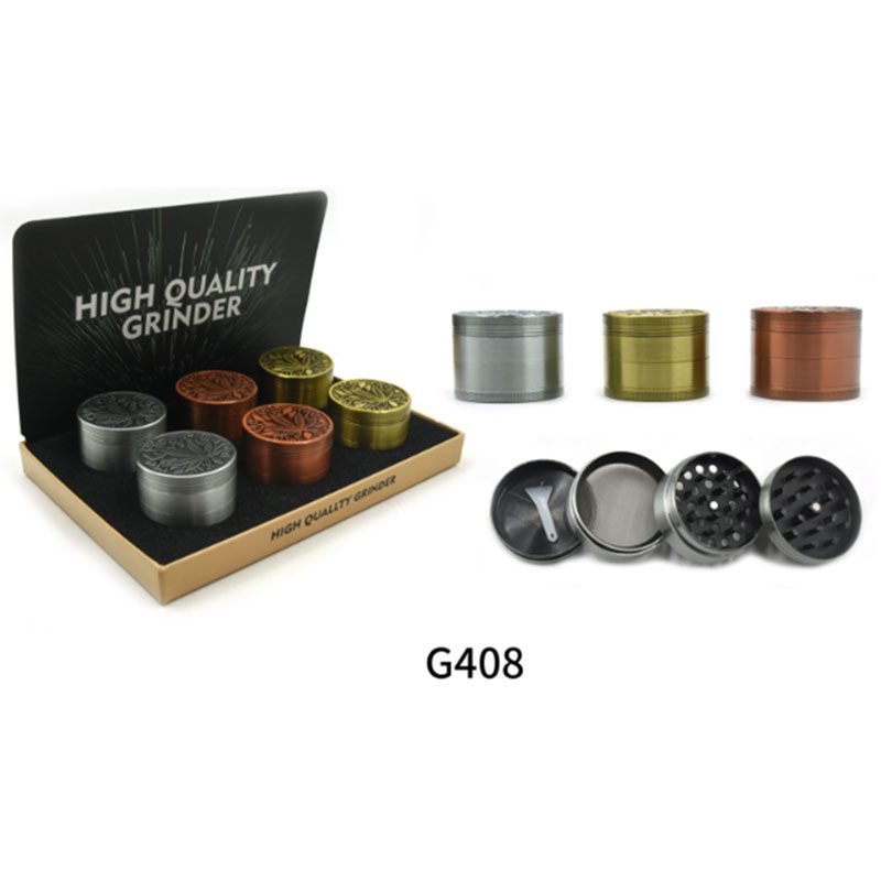 4 Part 2"Aluminum Grinder - (G408)-6-6/display