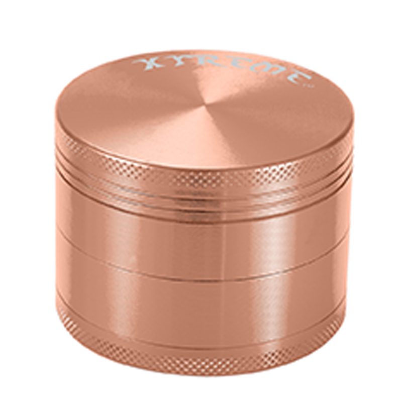 4 Part 40mm Xtreme Grinder - Rose Gold (CNC400-4)-6/box