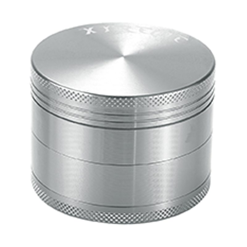 4 Part 40mm Xtreme Grinder - Silver (CNC400-4)-6/box