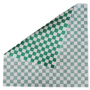 Checkered Sheets - Green - 12x12 [2000ct]