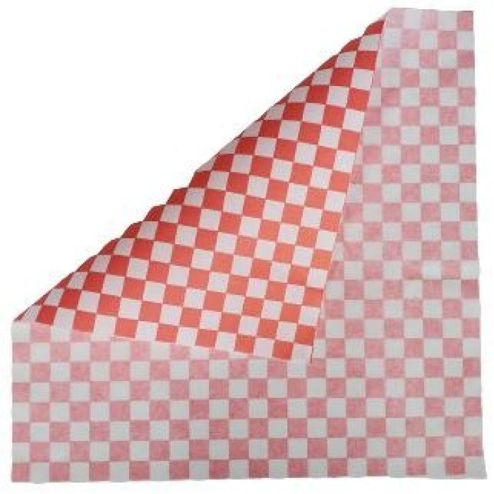 Checkered Sheets - Red - 14x14 [1000ct]