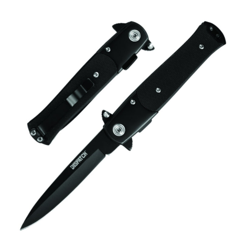 4" Folding Knife – Durable G10 Handle & Stainless Steel Blade (DP8042-BK)