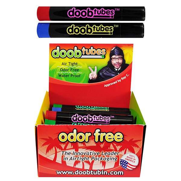 Doob tubes - Black With color Logo Small