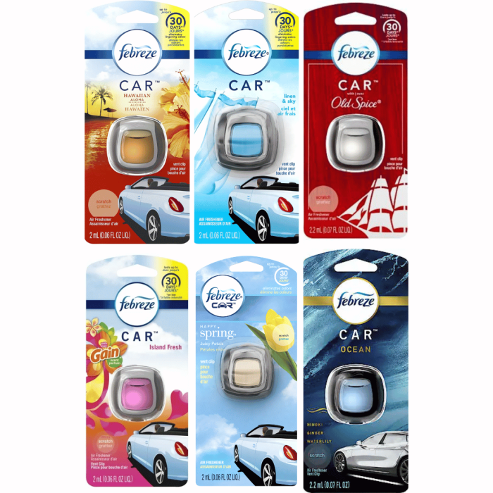 Febreze Car Air Freshener Vent Clip, 1 Count