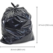 Garbage Bags - Ex-Strong - Black - 35
