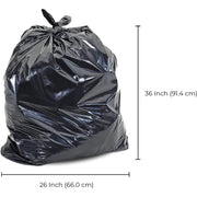 Garbage Bags - Strong - Black - 26