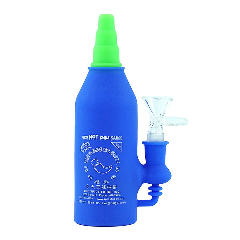 Silicone Chinese Hot Sauce Bong(H83)